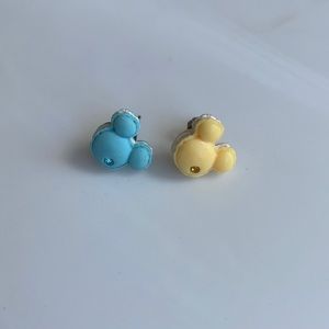 Mickey ears macaron earrings